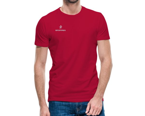 CAMISETA AMORELA HOMBRE ROJA