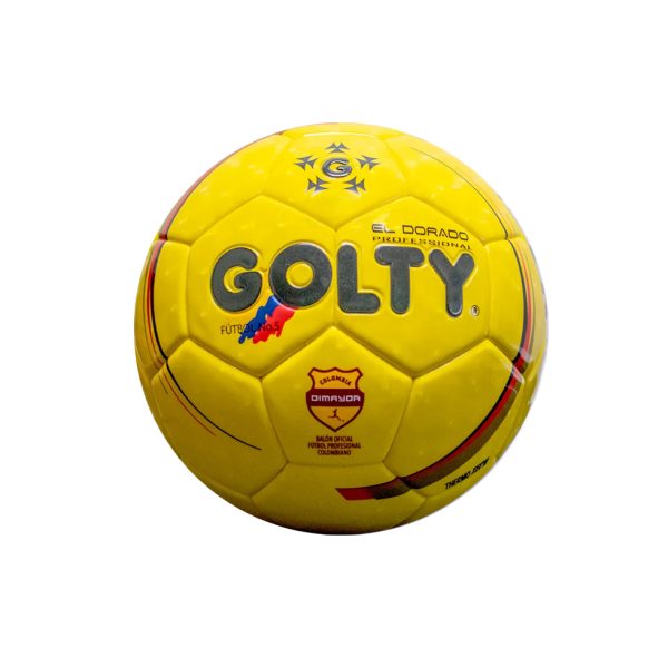 BALÓN FÚTBOL PROFESIONAL GOLTY EL DORADO THERMOTECH N°5