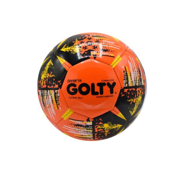 BALÓN DE FÚTBOL FUNDAMENTACIÓN PARA NIÑOS GAMBETA III BLANCO N°3 – GOLTY - Imagen 2