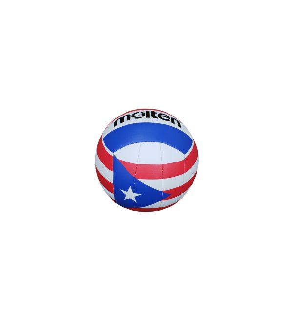 BALÓN DE VOLEIBOL BANDERA DE PUERTO RICO DE MOLTEN, TAMAÑO 5